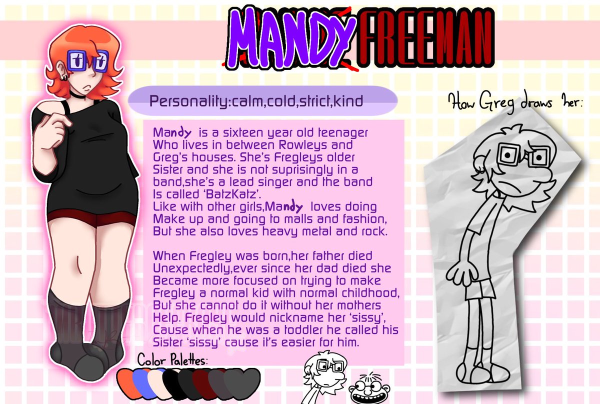 ImButterOffRose's tweet image. Insert a annoying groan here
[#DiaryOfAWimpyKid #DOAWK #oc #doawktwt ]