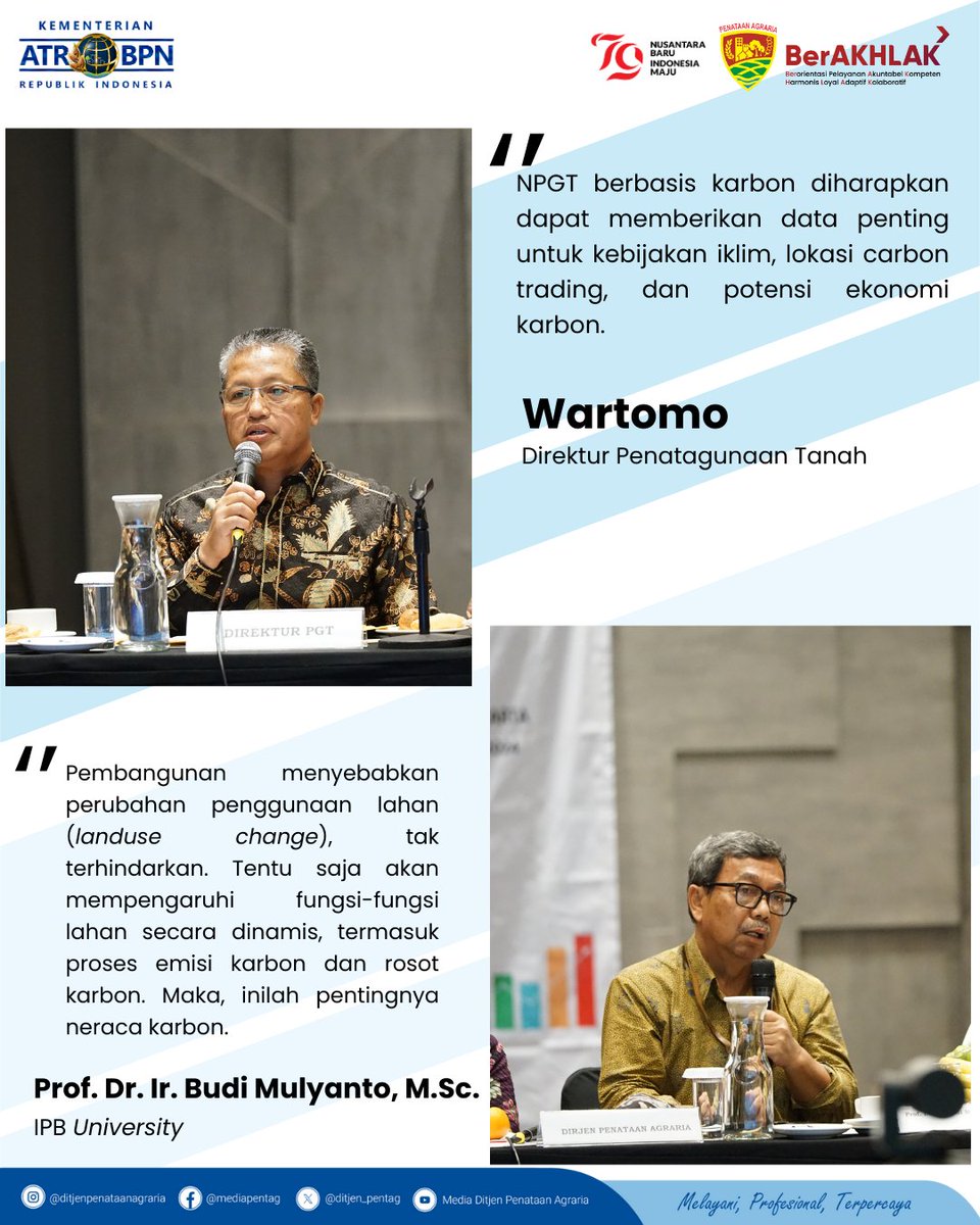 Media Ditjen Penataan Agraria tweet media