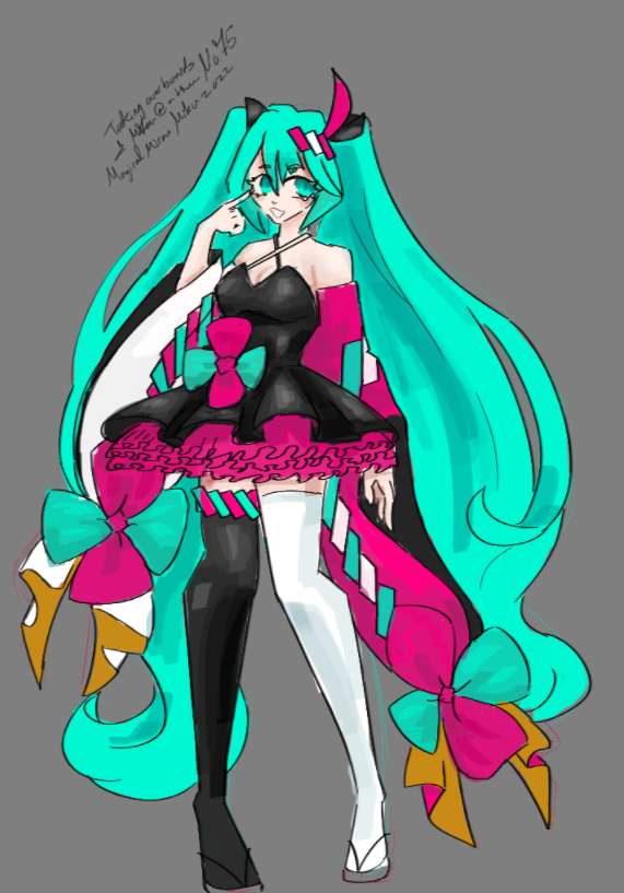 ChrisGhost14's tweet photo. #HatsuneMiku #MAGMA https://t.co/eF8bAu6IRX