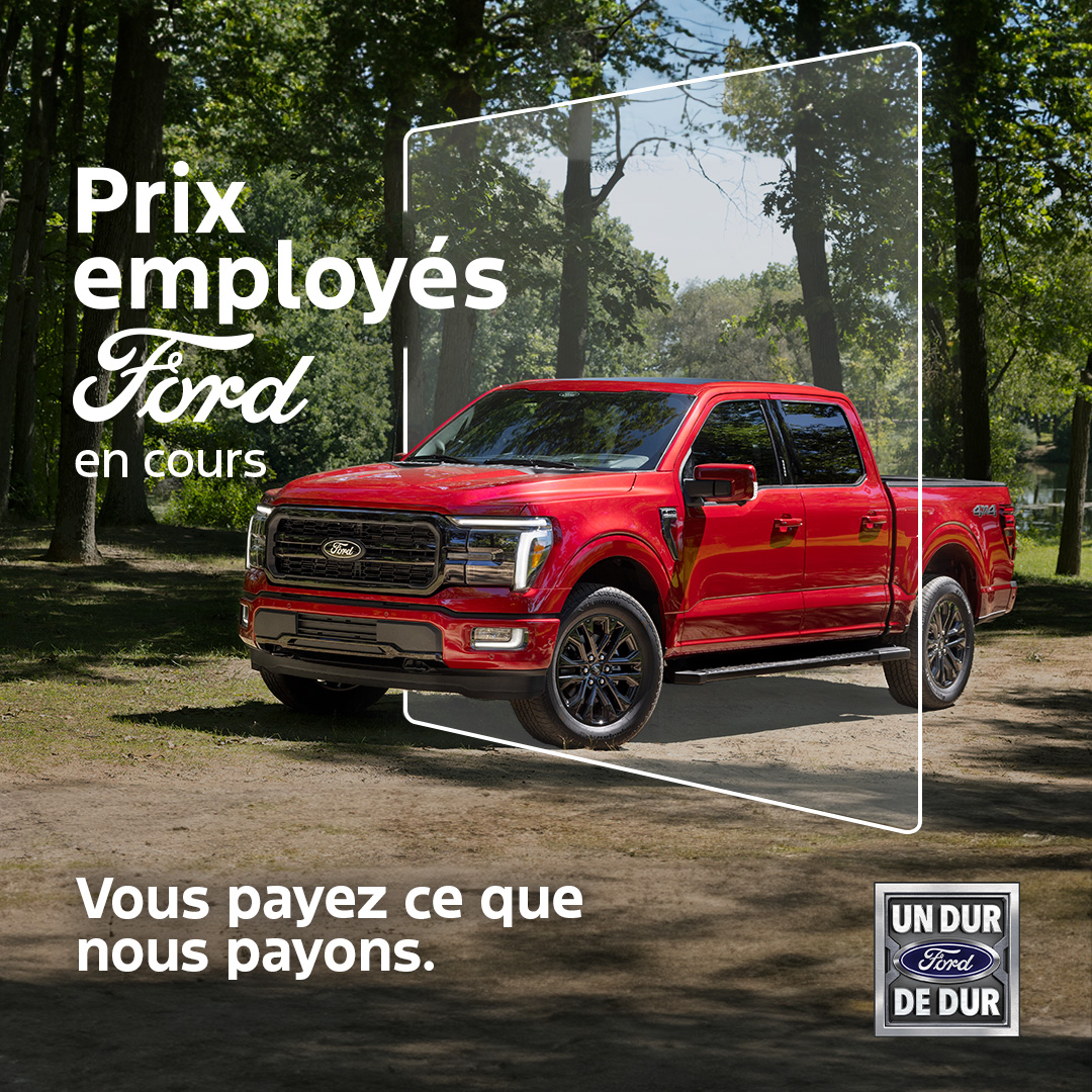 FortierFord's tweet photo. Les PRIX EMPLOYÉS sont en cours chez Fortier Ford! 💫 Nous avons 220 VÉHICULES NEUFS en inventaire. 

Choisissez votre Ford maintenant: https://t.co/Vozm5tW74y https://t.co/dasBkizC2n