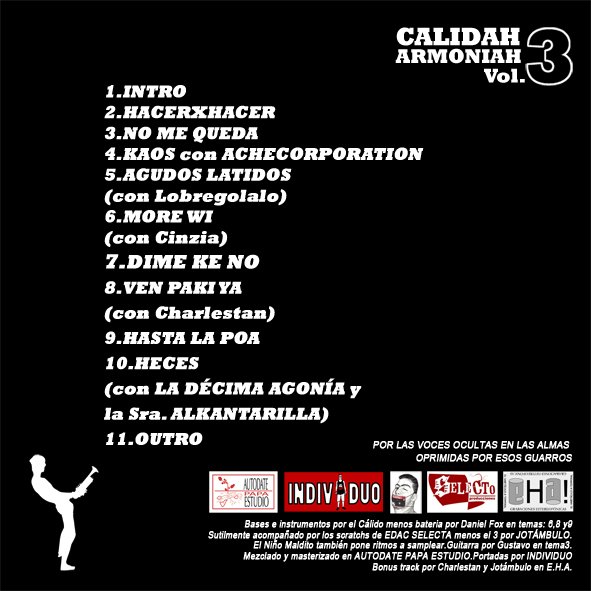 Hace dos días fue el 15° Aniversario de"Calidah Armoniah 3" de <a href="/CalidoLehamo/">Calido Lehamo</a> 💿🇮🇨
