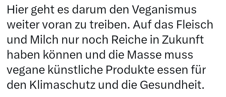 Der Grund, warum ich bezüglich den Themen Veganismus und Tiere politisch eher linke/bürgerliche/liberale sowie anti-kapitalistische/kommunistische Inhalte aufgreife, ist der, dass es bei Rechten und vor allem Rechtsaußen inhaltlich tendenziell überhaupt nichts zu holen gibt.