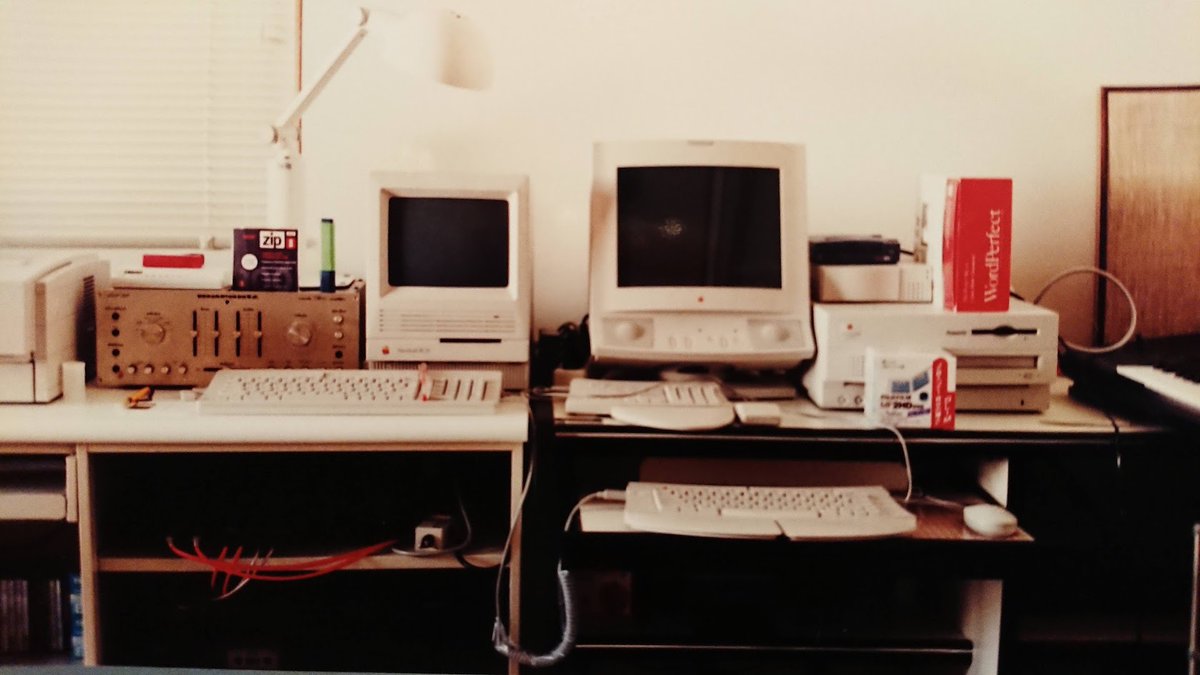 weijentu's tweet image. 遙遠記憶中的一隅🚬
#Macintosh #powermac #apple
#SE30 #7100AV
#AudioVision #Trinitron #特麗霓虹