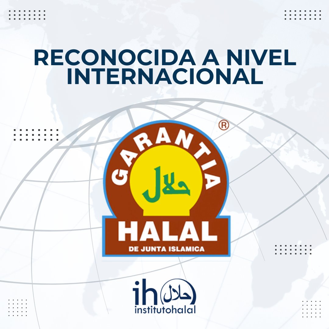 Reconocida a nivel internacional, la Marca de Garantía Halal de Junta Islámica es un distintivo de calidad que diferencia y potencia el posicionamiento global de los productos certificados por el Instituto Halal. 🌍✨

#InstitutoHalal #Halal #Exportación #MGHJI #CalidadHalal
