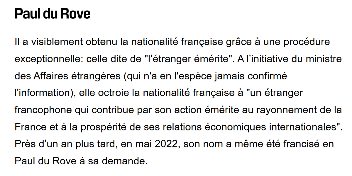 La France - octroie à Pavel Durov en 2021 la nationalité française à titre émérite pour son combat pour la liberté d'expression.

Aussi la France - met Pavel Durov en 2024 en garde à vue pour son combat pour la liberté d'expression.

Pays schizophrène.