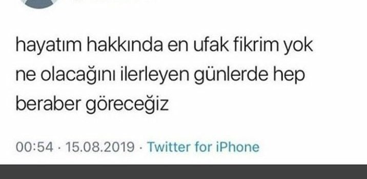 Senin tez noldu? Okumaya devam mı? Evlilik yok mu? Size maaş veriyorlar mı? diye soranlara karşı ben