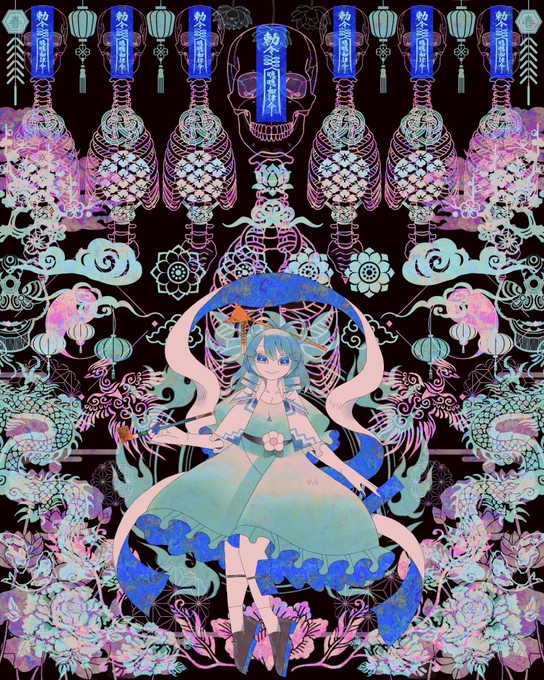 邪道 #東方Project #霍青娥