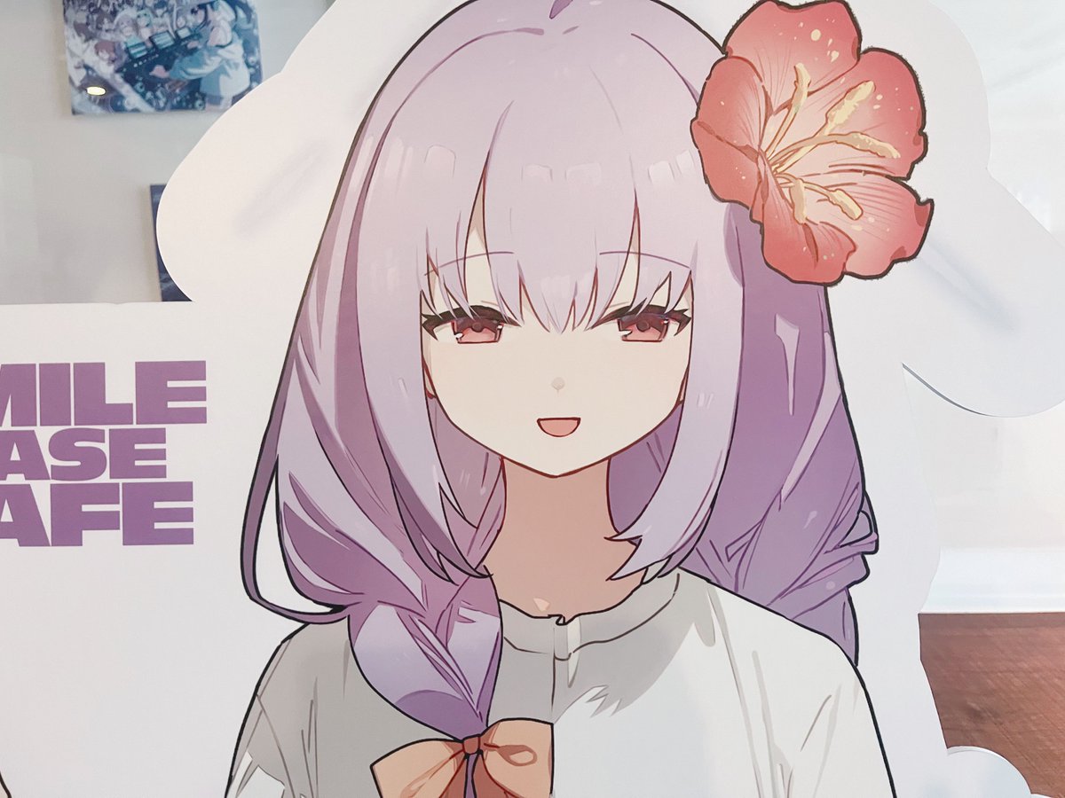 サオリ(ブルーアーカイブ) 「本日の可愛い店番の女たち」|➐⓿のイラスト
