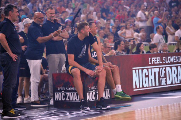 LukaDonkicks's tweet photo. Dončić was not the only player involved in the game wearing his signature shoes, as former Mavs Dirk Nowitzki and Steve Nash also wore Dončić sneaker models. https://t.co/FX7GGhpPey