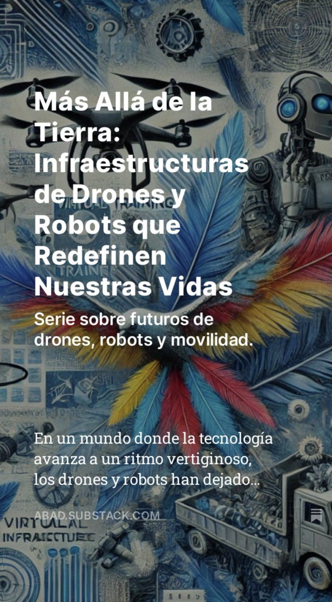 Te invito a leerlo abad.substack.com/p/mas-alla-de-… <a href="/dronesmexico/">Drones México</a> <a href="/DJIGlobal/">DJI</a> <a href="/amazon/">Amazon</a> <a href="/avianca/">avianca</a> <a href="/wingo/">Wingo</a> <a href="/Google/">Google</a> <a href="/EAFIT/">Universidad EAFIT</a> <a href="/Ruta_N/">Ruta N</a>