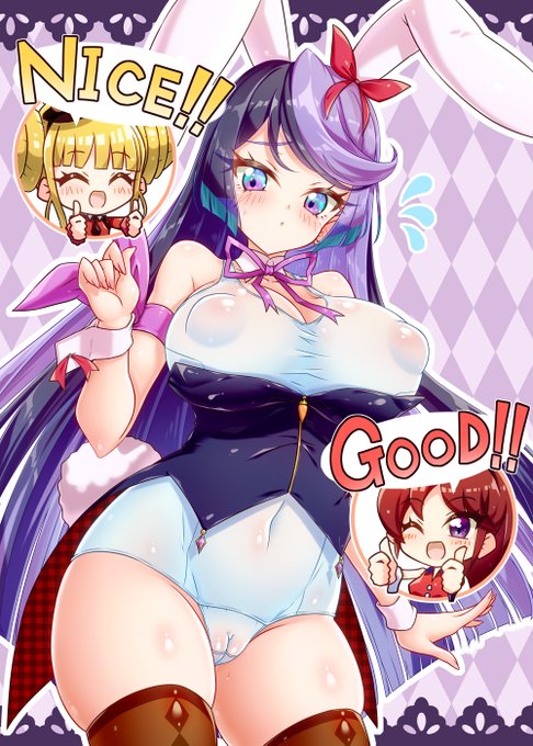 スク水バニーきゃろんくん 