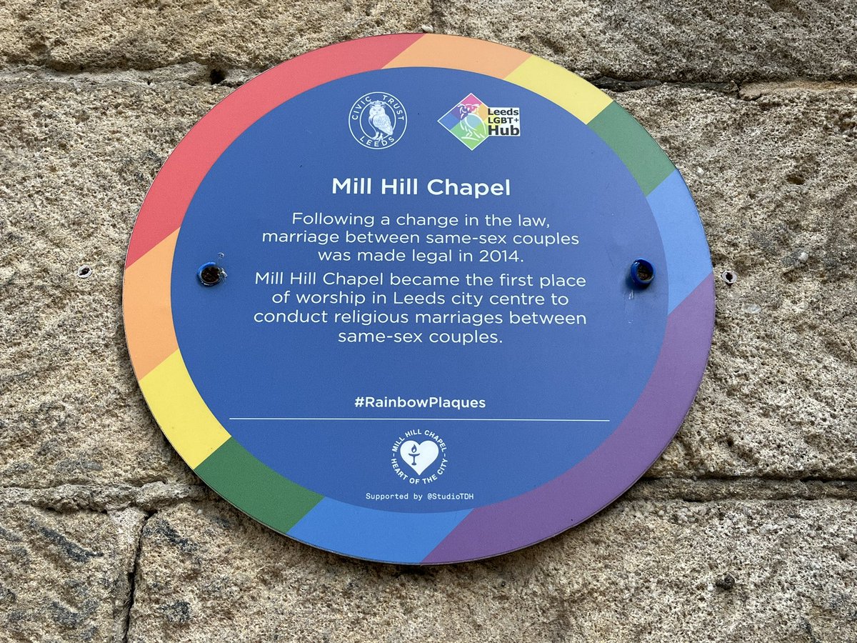 lucythinkssome's tweet image. A spiritual home in Leeds City Square - Mill Hill Chapel, a Unitarian church affiliated with Leeds Literature and Philosophy Society that represents a lot of secularism.