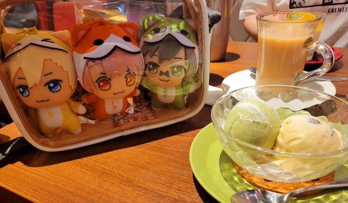 売り子さんとアフター ケーキ 肉 デザート でした