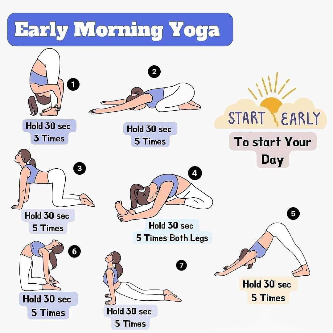 the_artofhealth's tweet photo. What's your favourite yoga pose to start your day with? 🌞 https://t.co/G2RhezonNz