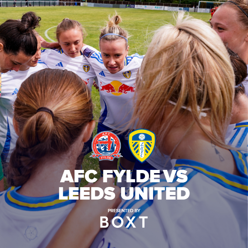 LUFC's tweet photo. 🆚 #LUFCW are back in action today, as they take on AFC Fylde from 2pm! Follow all the latest updates via our match centre