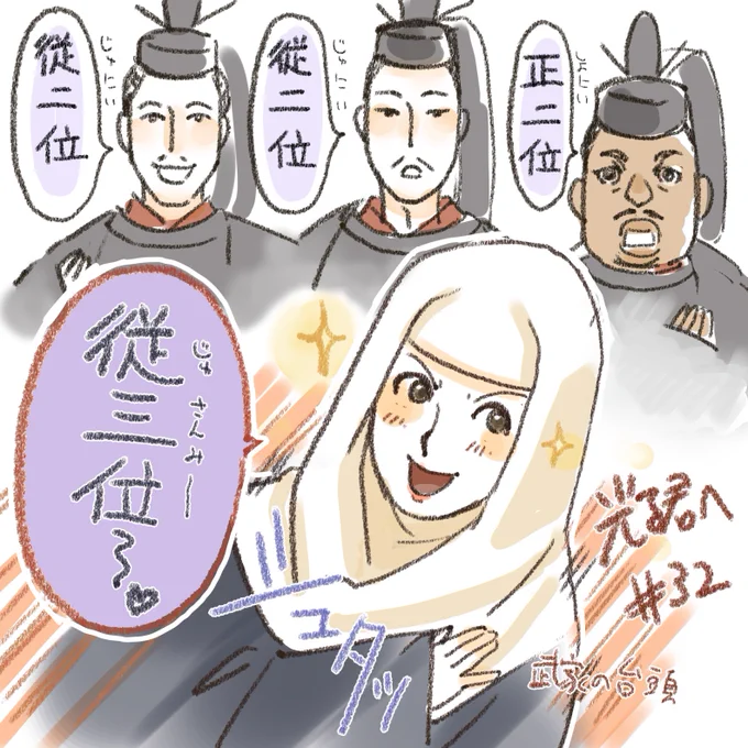あんなテンポいいリズム
描かずにはいられなかった…

#光る君へ
#光る君絵 
