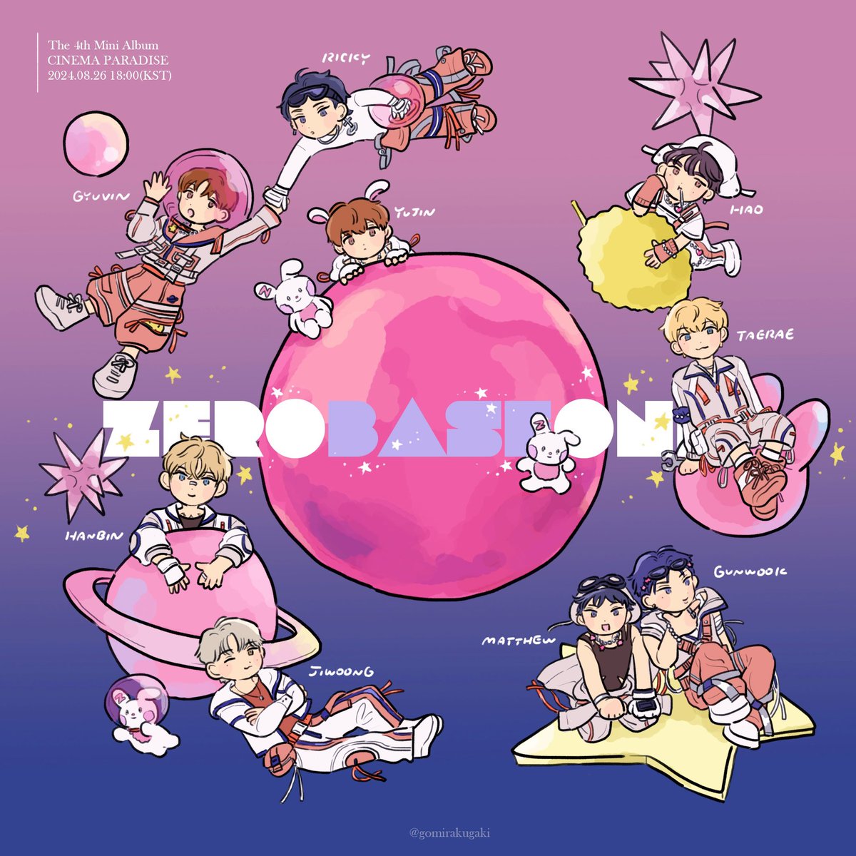 🪐🌕🚀🌌💫
#ZB1fanart #ZEROBASEONE