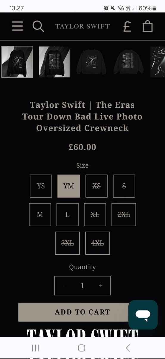 Guitarsandstars's tweet photo. Down Bad crying that my size is out of stock 😢 Does anyone know how small YM is in comparison to XS? #taylorswift #taylorswiftmerch #helpaswiftie https://t.co/PhzT1SxMtR