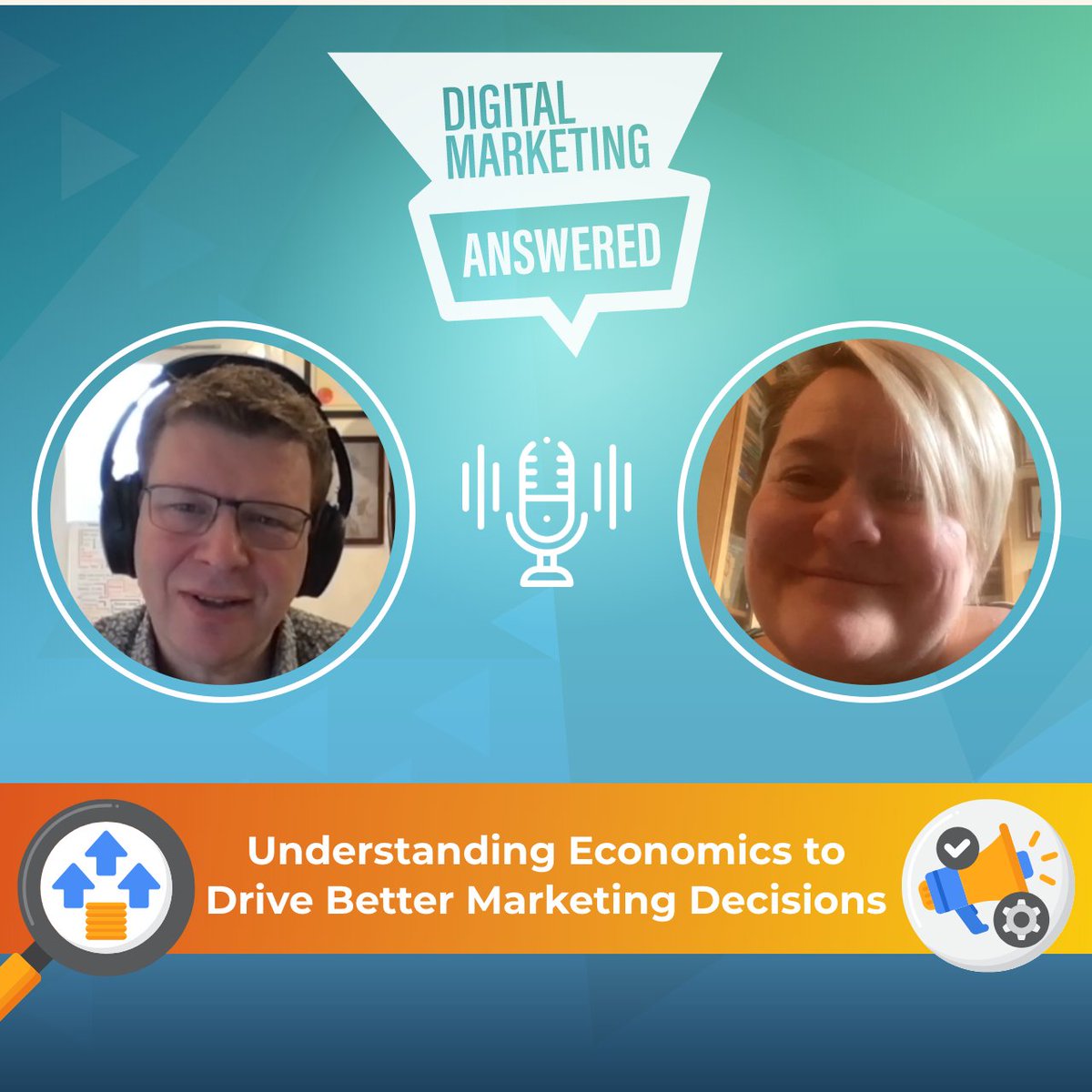 In this episode of Digital Marketing Answered™, Tim Butler, is joined by Dr Nicola Headlam, who is a highly experienced economist, to discuss the real impacts of different economic factors on marketing and business decisions.

Watch now hubs.ly/Q02DSb5Y0