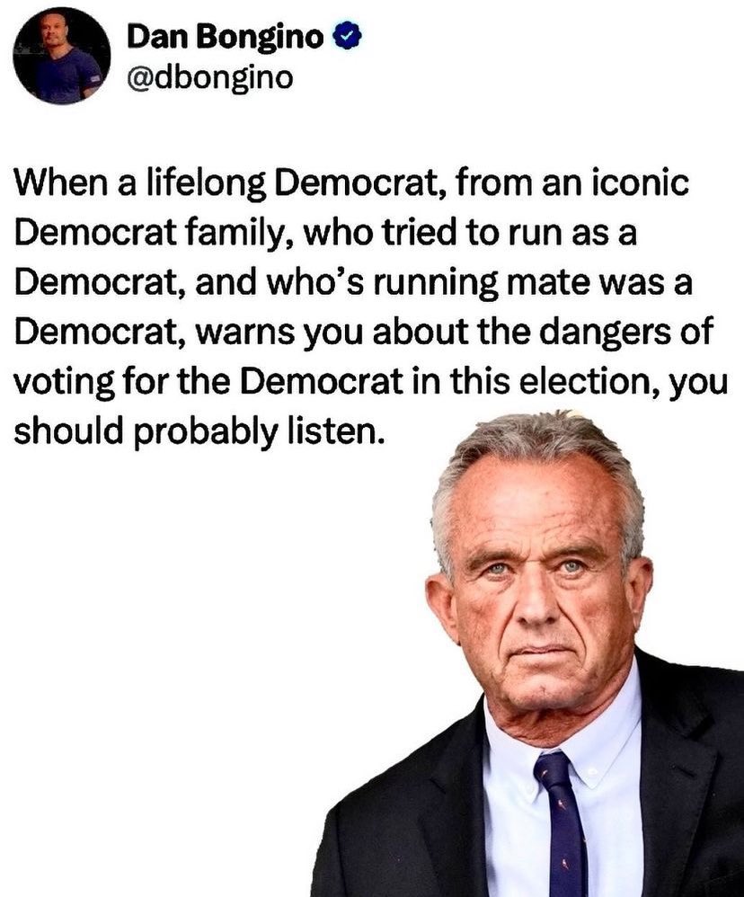 tabithaConnoll7's tweet photo. @RobertKennedyJr https://t.co/4EpVwxyPHV