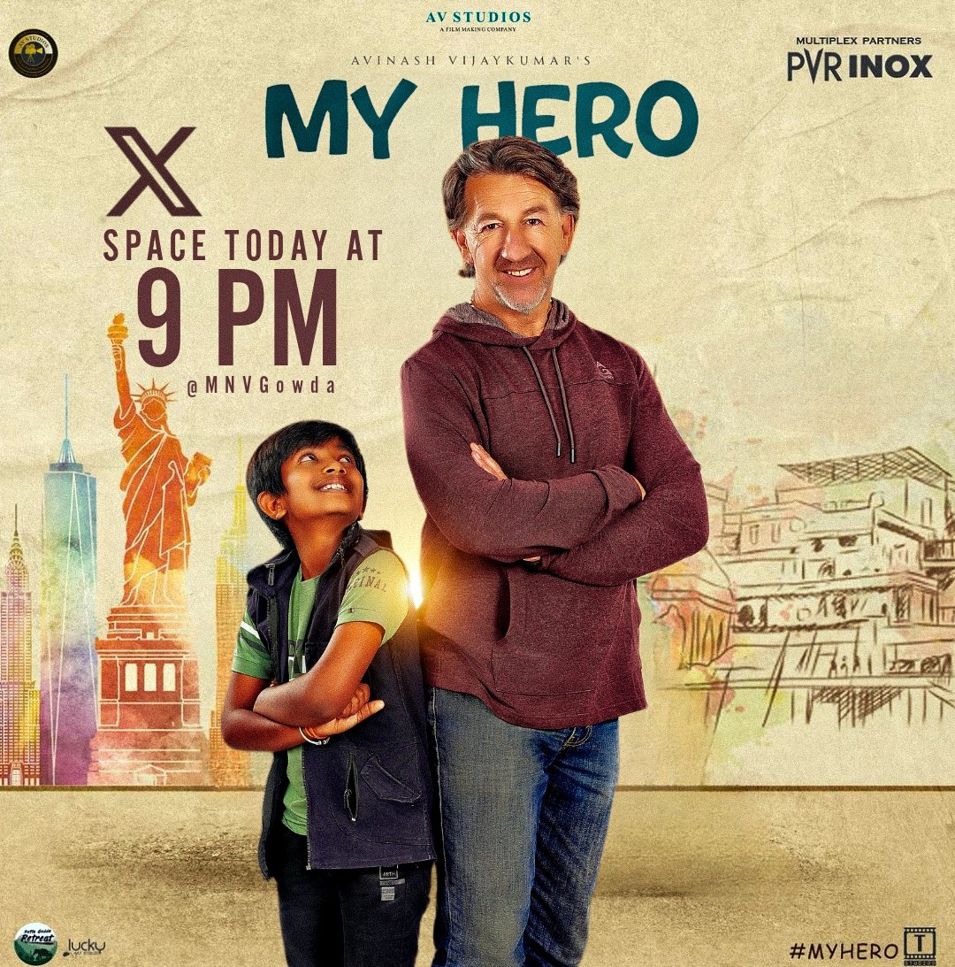 X Space Alert 🚨

The Story that Transformed the life of an American, based on true events.

Join us today at 9pm❤️

<a href="/avfilmstudio/">AV Studios</a> <a href="/ericroberts/">Eric Roberts</a> <a href="/Djilaliactor/">Djilali Rez-Kallah</a> <a href="/ankitaamar1/">Ankita Amar</a> <a href="/rjniranjan/">NIRANJAN DESHPANDE</a> @prathapabv
<a href="/tstudio2014/">tstudios</a> <a href="/PicturesPVR/">PVR INOX Pictures</a>