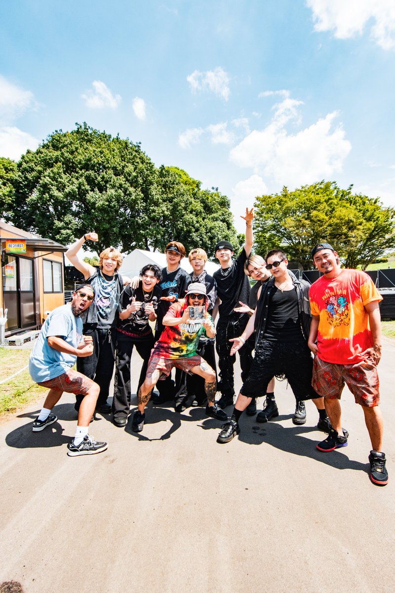 WANIMA × BE:FIRST

#ワンチャンフェス
#WANIMA <a href="/WANIMA_OFFICIAL/">WANIMA OFFICIAL</a>
#BEFIRST