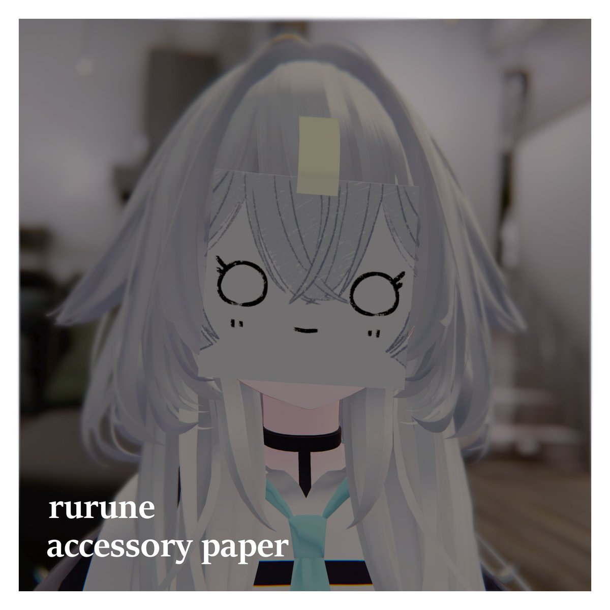 nyqrse_vrc's tweet photo. 🎁発売記念プレゼント企画🎁
ruruneちゃん用の顔を隠す紙です🦈🫧

✨RP&amp;フォローで3名にプレゼントします✨

🗓締切は8/27の24時までです。

商品のURLはツリー(リプ)にあります！
#VRChat #rurune3D #IKUSIA https://t.co/mBHg69XGpm