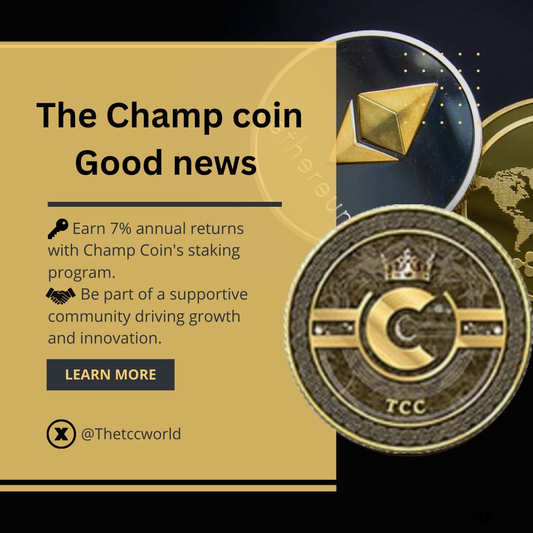 The ChampCoin (@THETCCWORLD) / Posts / X