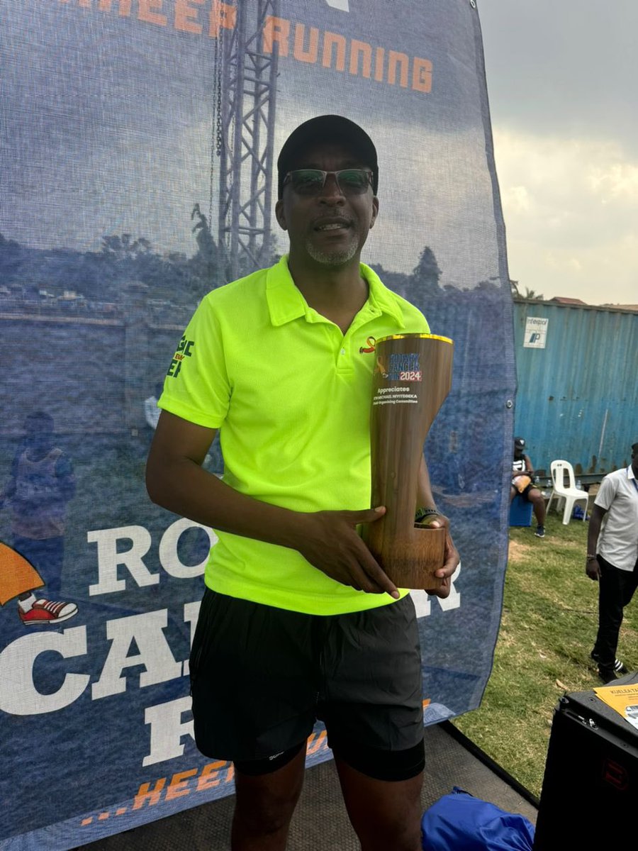 Our very own <a href="/niyimic/">Michael Niyitegeka</a> have been recognised for breaking all records...🥳🥳🥳 this #RotaryCancerRun24 

👉🏾Registered more than 50k participants 

👉🏾Raised 2.5b net of all expenses 

👉🏾The run was in more than 50 towns across Uganda.

Congratulations Michael 🥳 we are so proud of