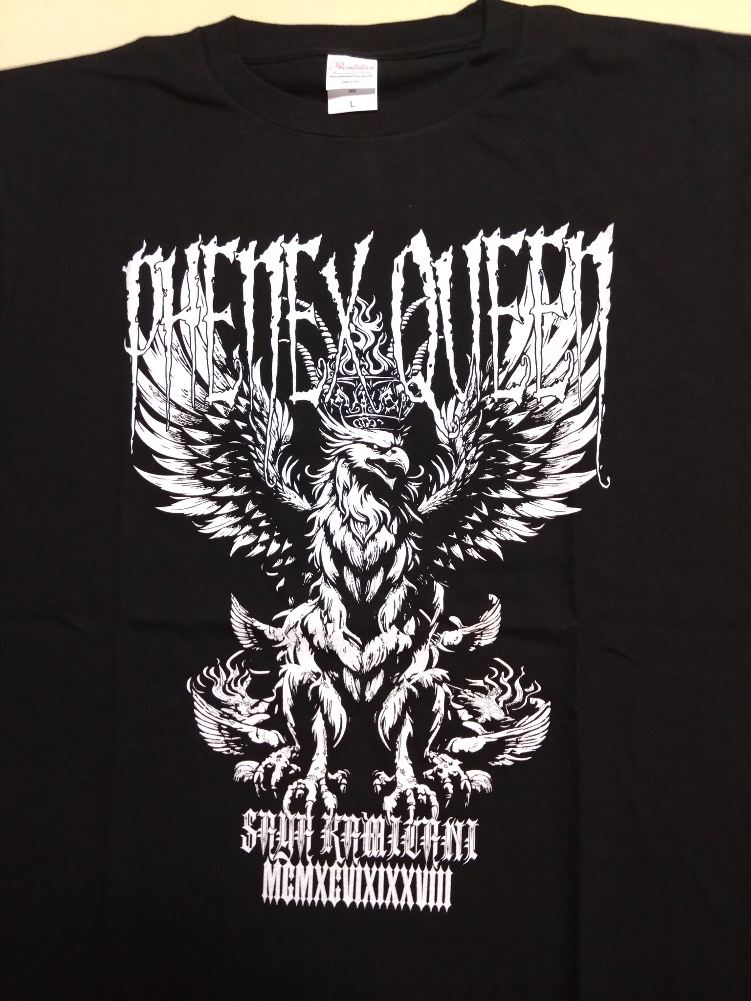 新作】スターダム上谷沙弥 Phenex Queen ロングTシャツ 走れる