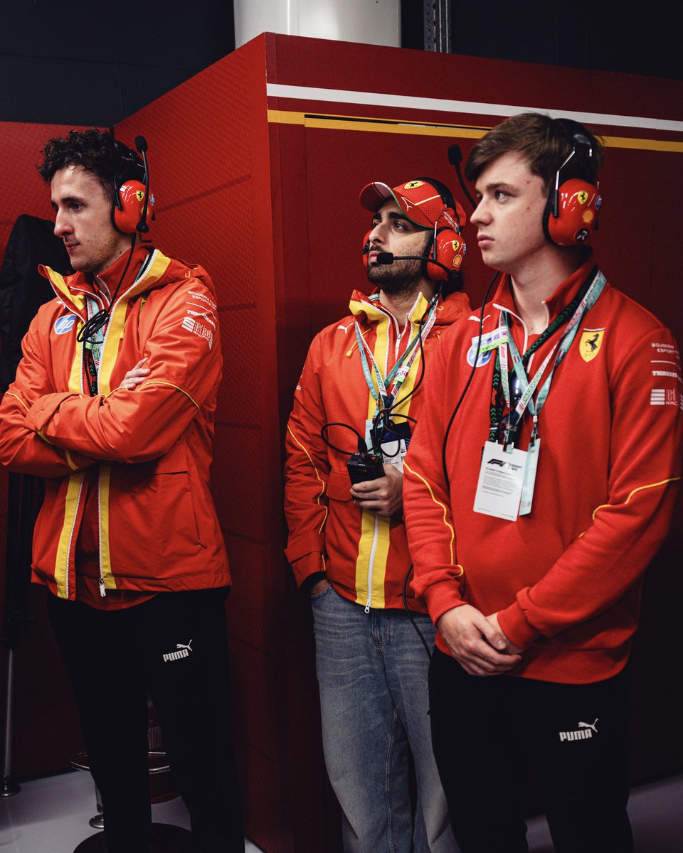 Concentration level 💯 It’s Race Day! 

#DutchGP #F1 #FerrariEsports