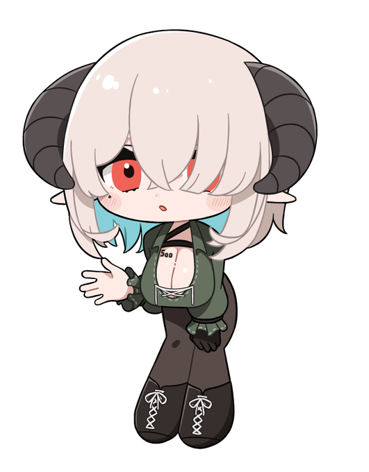 うちのこ(デフォルメでも長乳でいいじゃないかver 