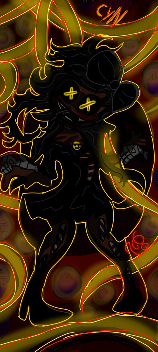 exp1170's tweet photo. I COOKED AGAIN ( i think )

heres cyn from murder drones 

Hope you all enjoy 

I loved doing this one so much :3

cyn / the absolute solver 

The end of all things...

#cyn
#cynmurderdrones 
#cynart 
#cynfanart 

ENJOY 😚😘 https://t.co/hOnsbc8mjU