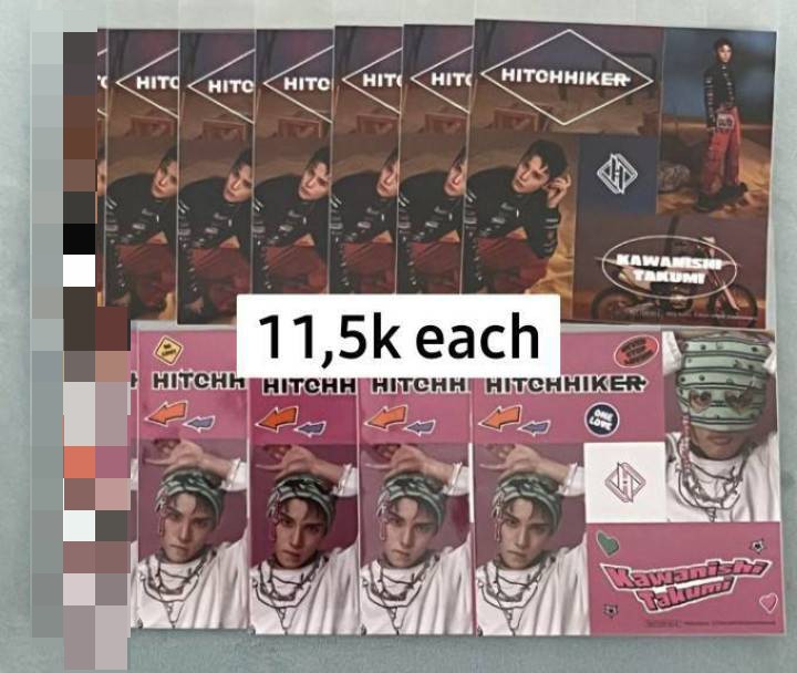 🌺OPEN SHARING 🌺

[GROUP ORDER INA🇮🇩]

TAKUMI HITCHHIKER STICKER
💰11,5k/each [Bersih JP🇯🇵]

📩DM TO CLAIM