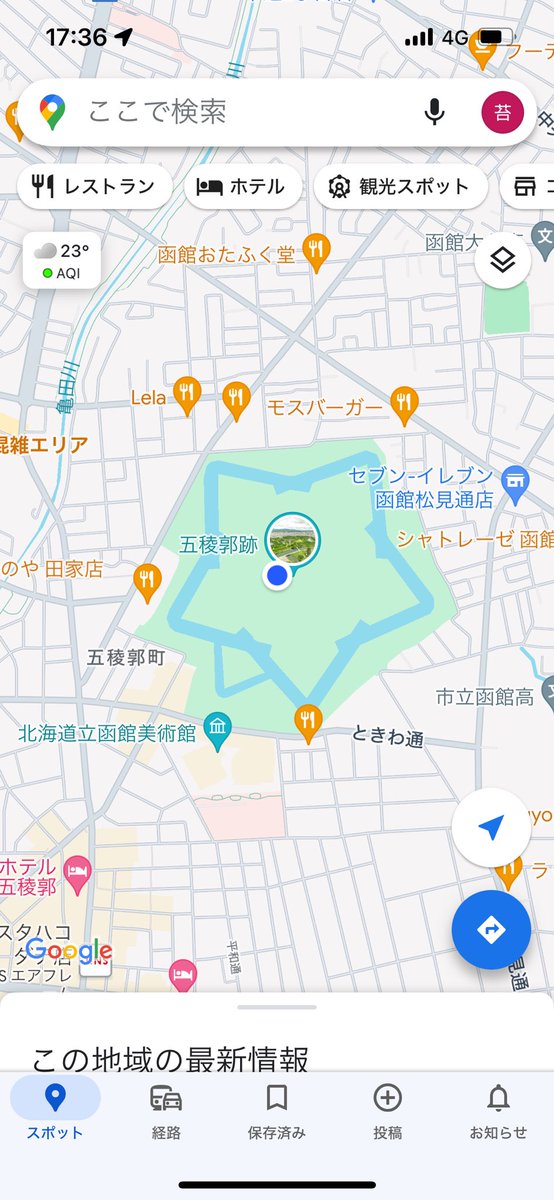 cset7VC's tweet image. ふと地図を見たらど真ん中にいた