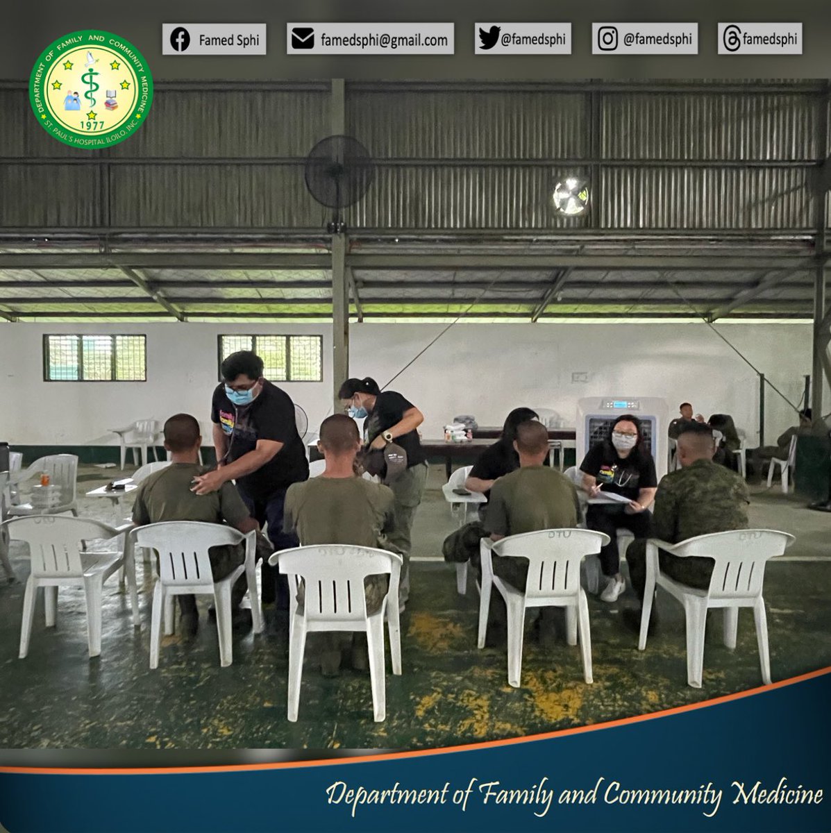 famedsphi's tweet photo. PA-WIDE Blood Donation Activity at Camp Peralta, Jamindan Capiz today. “Dugo ko, dugo namin, alay ng hukbong katihan sa sambayanang Pilipino” ✨ https://t.co/Ig0sZ9NBw3