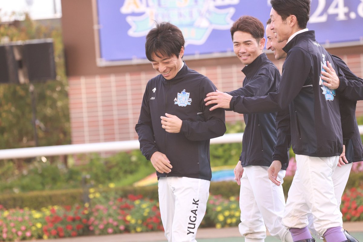 danon_premium15's tweet image. JRA選抜🎉
最下位を慰められる川田さん

#WASJ
#WASJ2024
#札幌競馬場