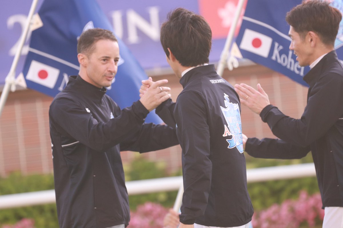 danon_premium15's tweet image. JRA選抜🎉
最下位を慰められる川田さん

#WASJ
#WASJ2024
#札幌競馬場