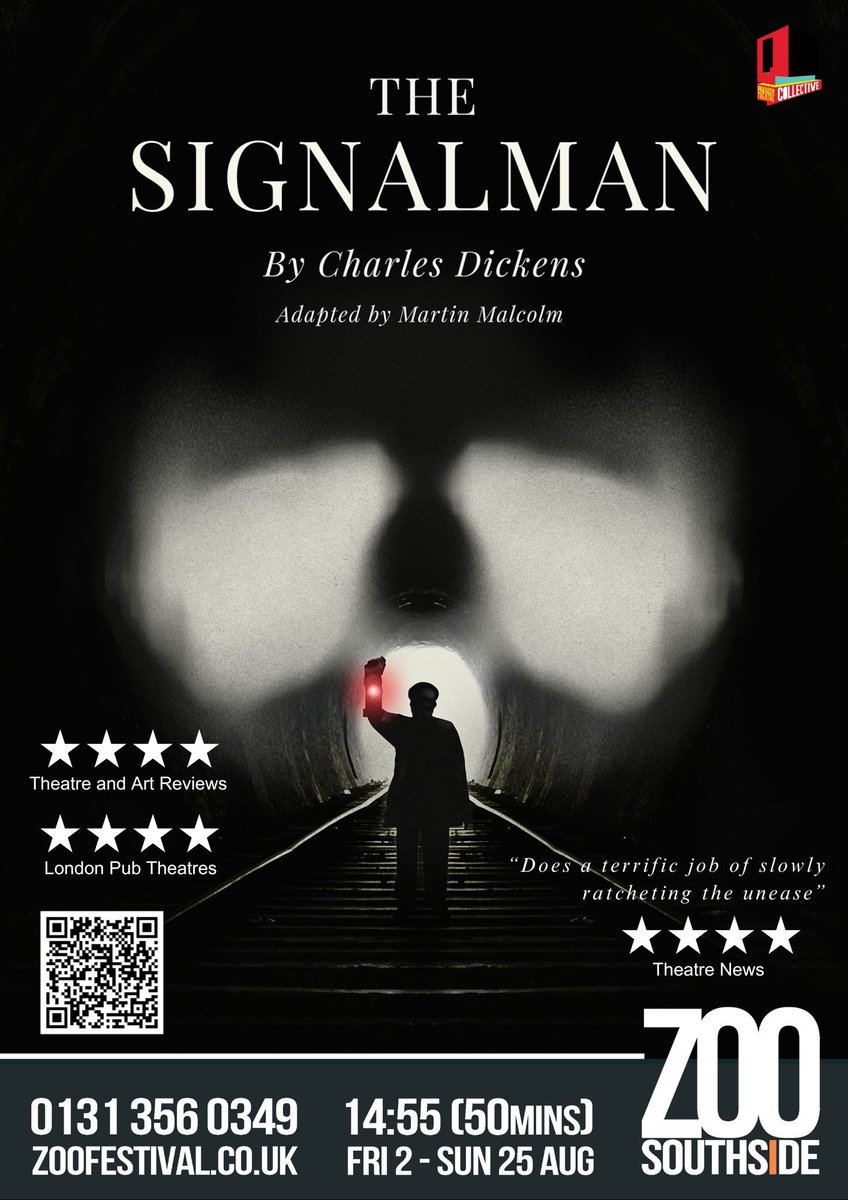 TimLarkfield's tweet image. Final shows today, I can hardly believe it

@SignalmanPlay 👻🚂
2:55pm

@jameswhaleplay 🧟‍♂️🎥
6:45pm

ZOO Southside, Nicolson St