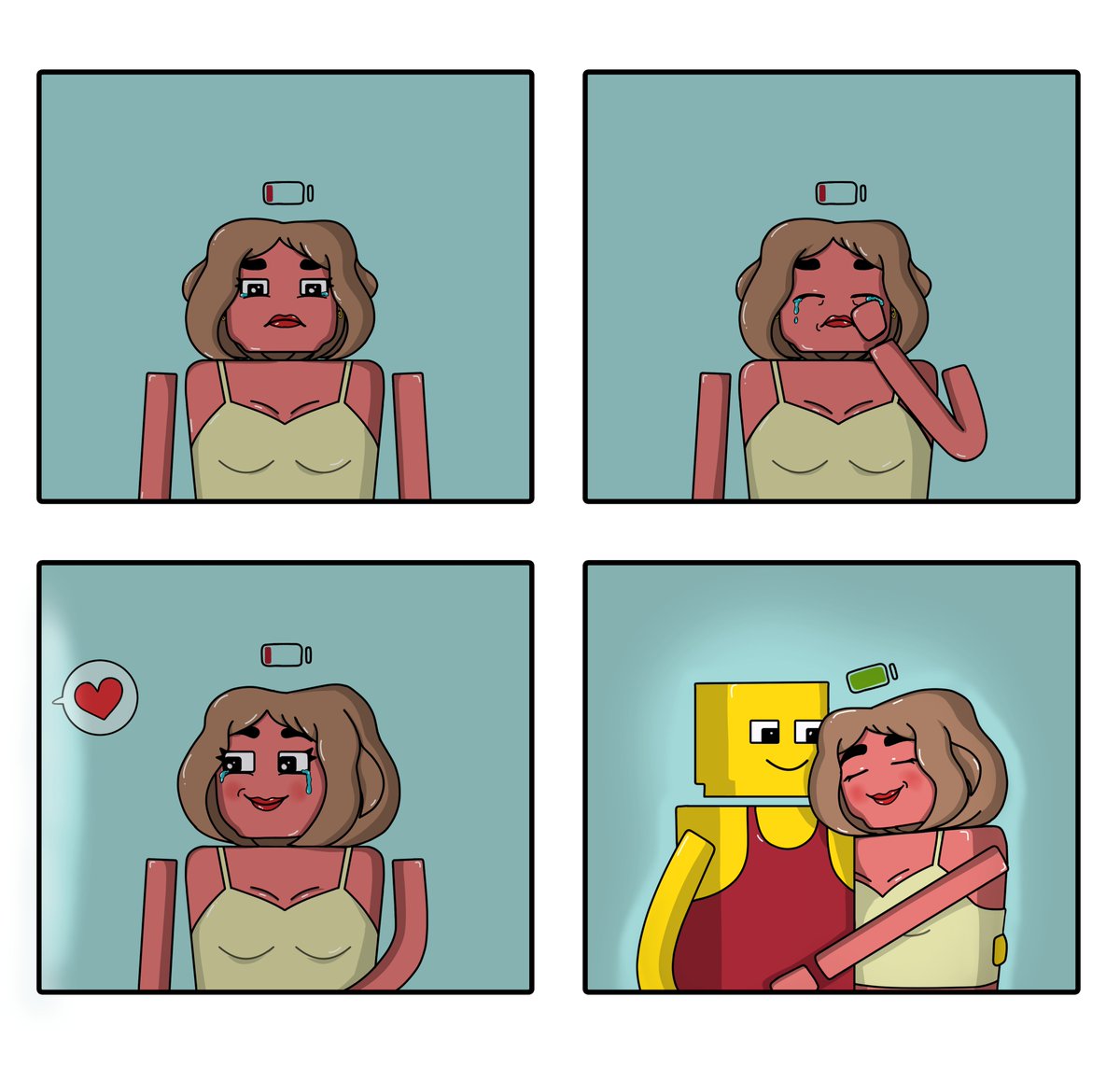 From 0% to 100% with just one hug from you ❤️🔋 

Who’s your emotional recharge?

Comment and share! 👇