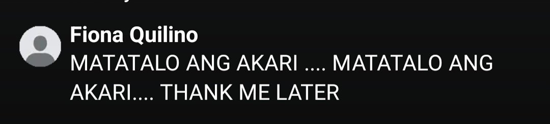 Fiona iniwan siguro ni sherk ...
Asan n kaya to sabi niya matatalo akari kahapon d ko n mkita  profile
😅😅😅.magpapasalamat sana ako sayo eh
