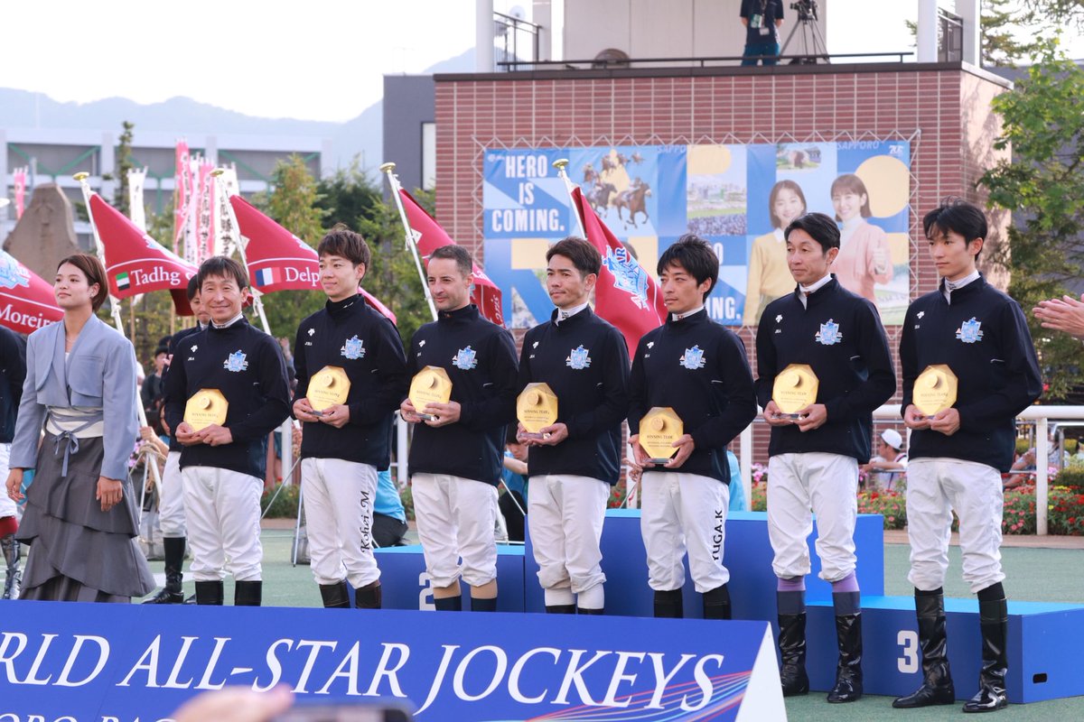 danon_premium15's tweet image. 集合

#WASJ
#WASJ2024
#札幌競馬場