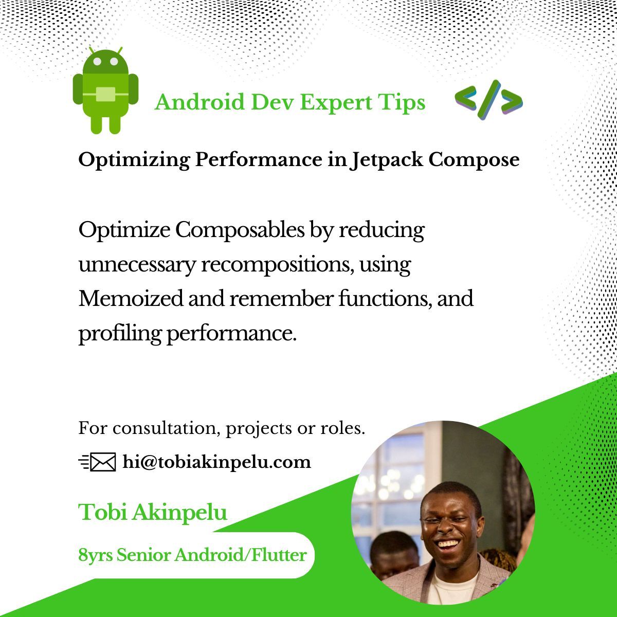 tobiakinpelu_'s tweet image. Reach a global audience with Jetpack Compose! Implement internationalization (i18n) and localization (l10n) to support multiple languages, cultures, and regions. Enhance usability and expand your app's reach.
Learn and share!
#androiddev #androidcompose #i18n #l10n