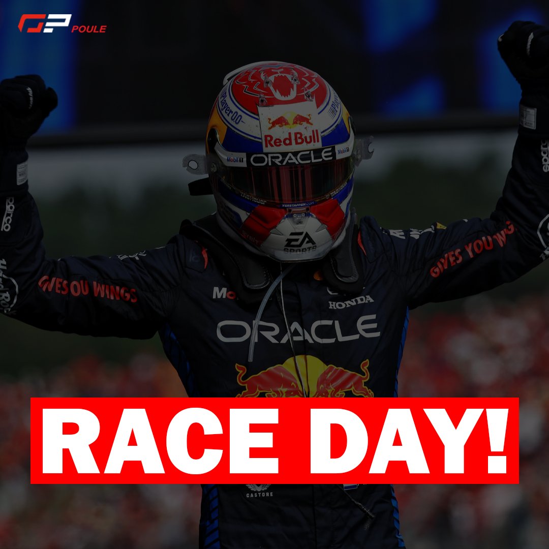 GpPoule's tweet photo. Start je motoren! 🇳🇱🏁 Zet je schrap voor een spannende strijd op het circuit van Zandvoort. 
De race gaat vanmiddag om 15:00 uur van start, be ready. 

#GPPoule #Zandvoort #GPNL https://t.co/Z5svrh2uBG