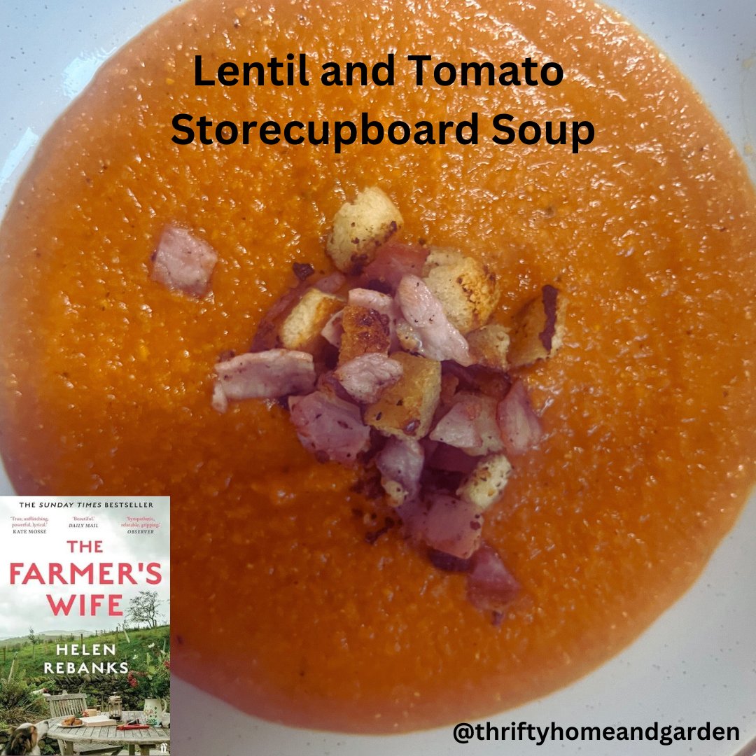 thriftyhomegrdn's tweet photo. Saturday's Storecupboard Wonder ๐งก
Find this fabulous recipe in the equally fabulous book, The Farmer's Wife by Helen Rebanks @theshepherdswife Thoroughly recommend this book - it's a great read and this soup made for a great rainy day meal fix! ๐
#storecupboardcooking #meals https://t.co/Ran16OrDfN