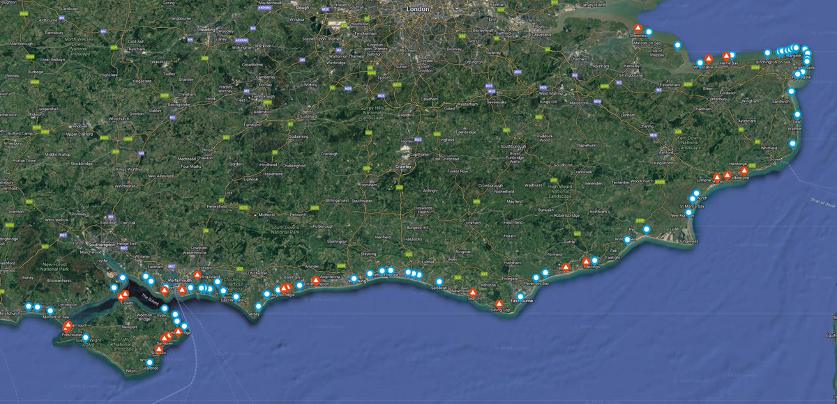 SOS Whitstable (@soswhitstable) on Twitter photo It's a sunny bank holiday Sunday and <a href="/SouthernWater/">Southern Water</a> have decided to mark the occasion by releasing enormous amounts of sewage across the south east đź’©
The following locations have had sewage releases within the last 24 hours:
Sheerness
Whitstable
Herne Bay
Margate*
Broadstairs* It's a sunny bank holiday Sunday and <a href="/SouthernWater/">Southern Water</a> have decided to mark the occasion by releasing enormous amounts of sewage across the south east đź’©
The following locations have had sewage releases within the last 24 hours:
Sheerness
Whitstable
Herne Bay
Margate*
Broadstairs*