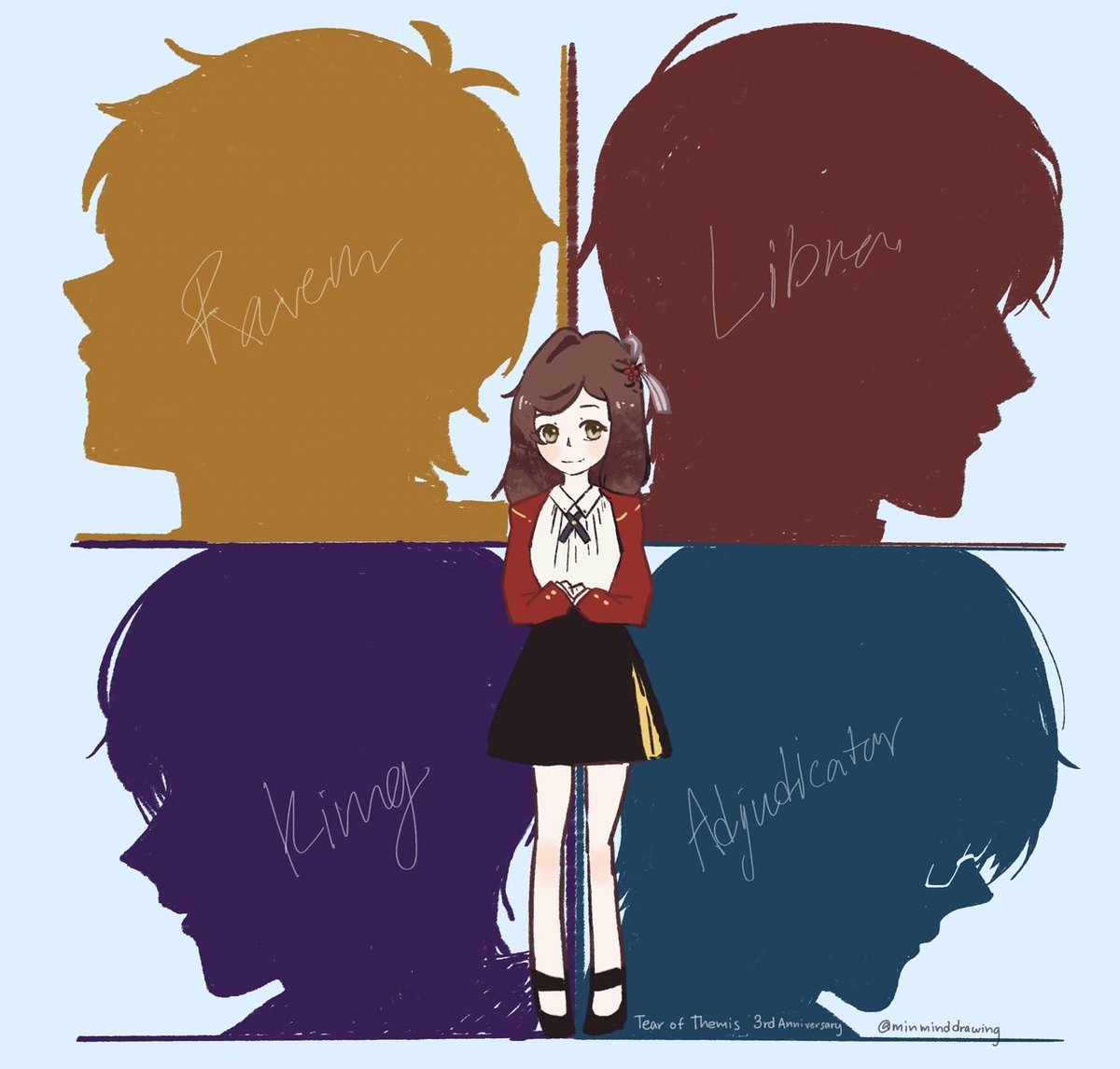 minminddrawing's tweet photo. #TearsOfThemis #ToT3rdAnniv #FanArt https://t.co/xk99AaIvTF