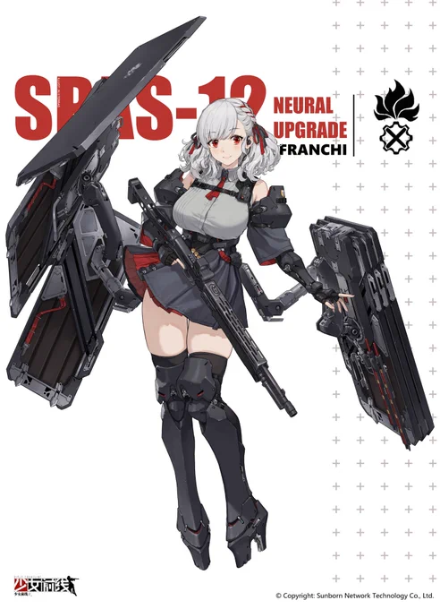 #ドルフロ #少女前線 SPAS12心智升级设定 