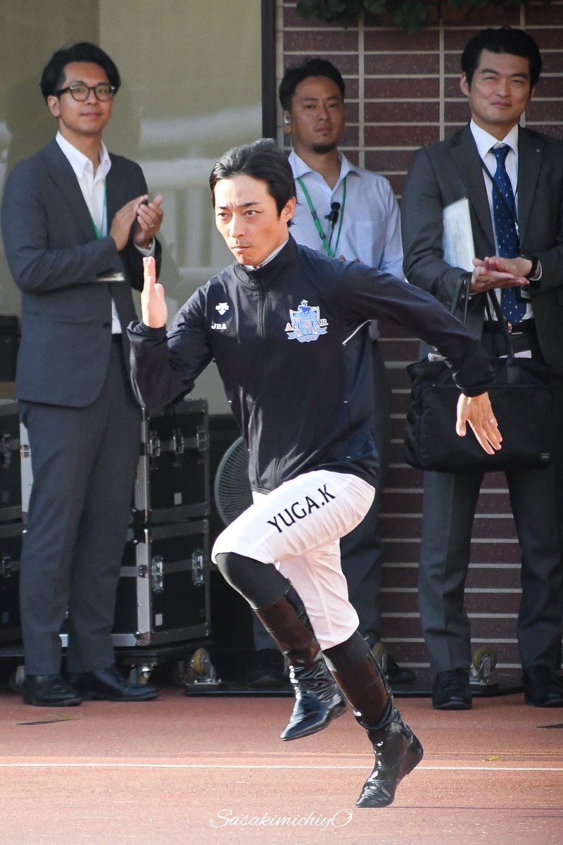 michiy0sasaki's tweet photo. #WASJ #WASJ2024 #jockey #horseracing #SapporoRacecourse #札幌競馬 #札幌競馬場 #川田将雅 #JRA #中央競馬 #騎手 #競馬 #ワールドオールスタージョッキーズ https://t.co/sYb9h7urdQ