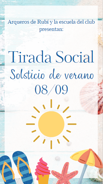ArquerosdeRubi's tweet photo. RECUERDA! El próximo día 8 de Septiembre, los jóvenes arqueros del club organizan una tirada divertida ambientada en el verano y el mar!

¡Toda la tirada estará organizada y llevada a cabo por los jóvenes arqueros!

¡No te la pierdas!

Enlace inscripción: https://t.co/dFzKVpoIfs https://t.co/8veKVoivVk